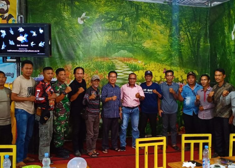 Musawara kegiatan perbaikan jln dusun 4,muaralawai sungaitebu (stb)