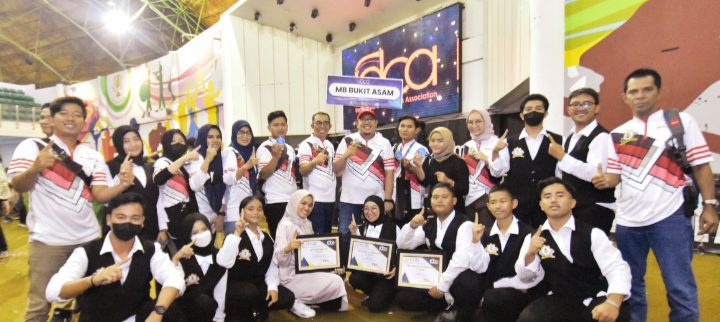 Marching Band Bukit Asam Ukir Prestasi di Tingkat Nasional