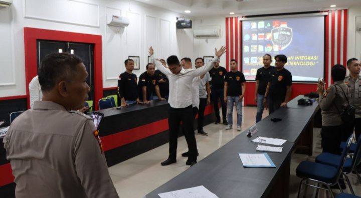 Guna meningkatkan ke mampuan personil polres muaraenim mengadakan kegiatan ketrampilan