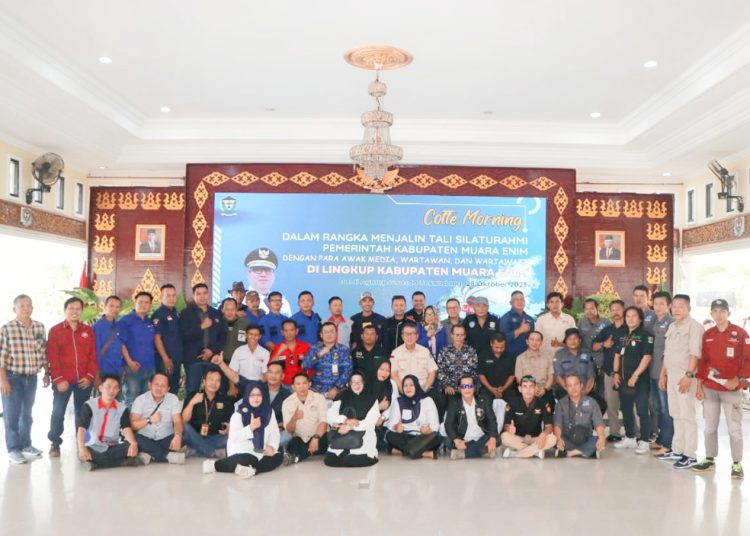 Silaturahmi Bersama Wartawan Pj Bupati Ajak Sukseskan Agenda Pembangunan Ke Depan