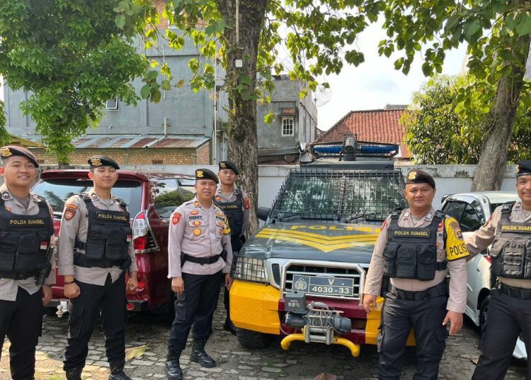 Polres Muara Enim Amankan Pengumuman Daftar Calon Tetap DCT Pemilu 2024