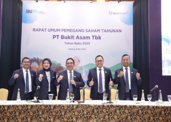 RUPS Tahun Buku 2023, Bukit Asam (PTBA) Bagikan Dividen Rp 4,6 Triliun
